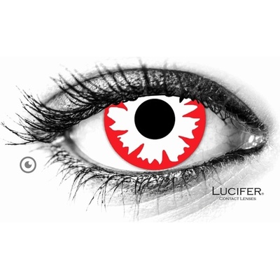 Lucifer Crazy šošovky - nedioptrické - WHITE DEMON 2 šošovky