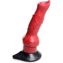 Creature Cocks Hell Hound Canine Penis Silicone Dildo silikonové dildo 19 x 6,6 cm