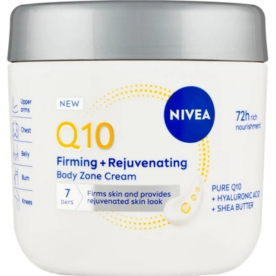 Nivea Q10 Zpevňující remodelační tělový krém 400 ml – Zbozi.Blesk.cz