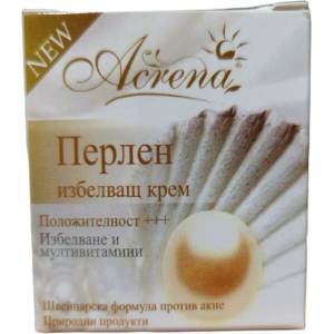  Acrena перлен избелващ крем, Положителност +++, Мултивитамини, 4гр
