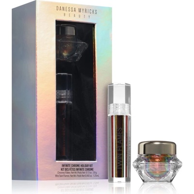 Danessa Myricks Beauty Infinite Chrome Holiday Kit комплект декоративна козметика за лице и очи