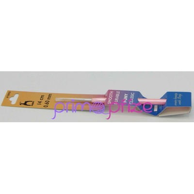 Kovový háček PONY 0,6mm s plastovou rukojetí