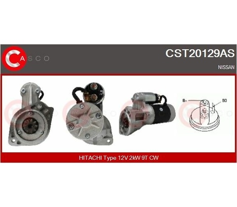 Startér CASCO CST20129AS
