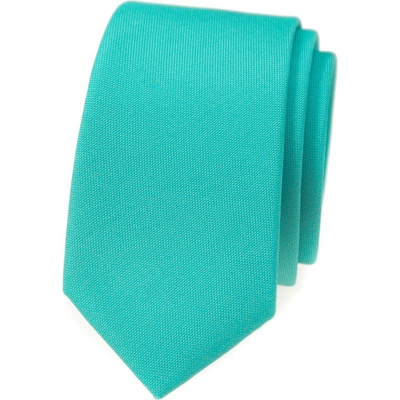 Avantgard Kravata Slim Lux 571-9859 Zelená