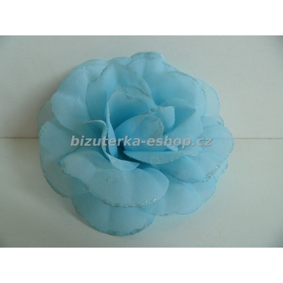 Bizuterka-eshop.cz květ modrý BZ-04877