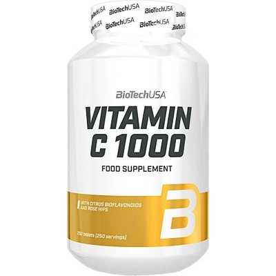 BioTechUSA Vitamin C 1000, 250 Tablets