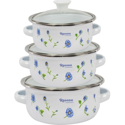 MAKRO - Sada 3 randlíkov a pokrievky smalt, 1x2L, 1x1,5L, 1x1L