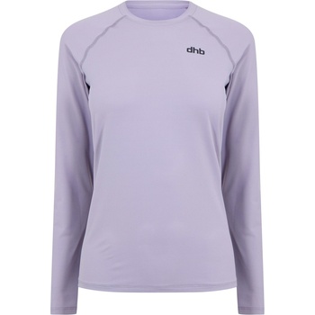 Image 1 of Dhb Фланелка с дълъг ръкав Dhb Aeron Women's Long Sleeve Top 2.0 - Lavender Gray