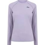 Dhb Фланелка с дълъг ръкав Dhb Aeron Women's Long Sleeve Top 2.0 - Lavender Gray