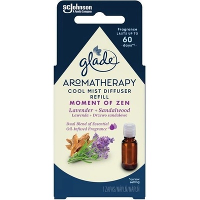 Glade Aromatherapy Cool Mist Diffuser Moment of Zen náplň 17,4 ml – Zboží Dáma