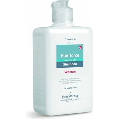 FREZYDERM Шампоан против косопад за жени, Frezyderm Hair Force Shampoo Women 200ml