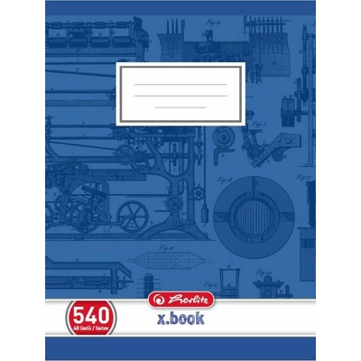 Herlitz Zošit A5 čistý 540