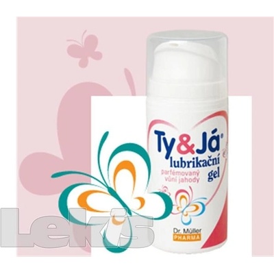 Dr. Müller Ty&Ja Lubrikačný Gél s vôňou jahody 100 ml