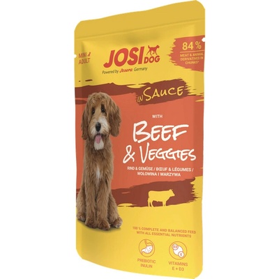 JosiDog Josera Beef & Veggies In Sauce 100 g