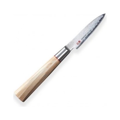 Suncraft nôž Paring 8 cm Senzo Twisted Octagon Damascus