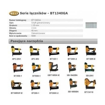 Bostitch STICKS BT13 40mm 5000 pcs
