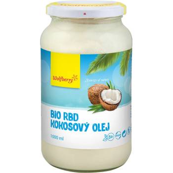 Wolfberry Kokosový olej RBDna smažení 1000 ml
