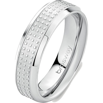 Brosway pánsky prsteň z ocele Bullet BUL66