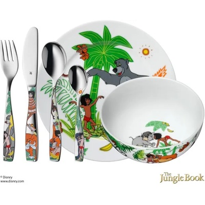 WMF Детски комплект прибори за хранене от 6 части WMF Jungle Book (1283309964)