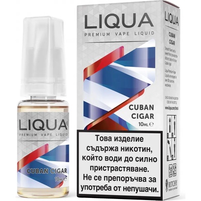 никотинова течност Liqua Elements - Cuban Cigar 6мг