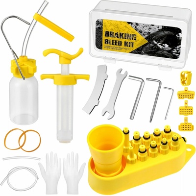 Xtrobb 25242 Sada na odvzdušnění brzd jízdních kol, univerzální – Hledejceny.cz