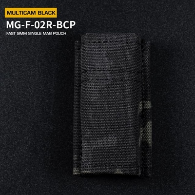 Wosport Fast type Double Molle na 9mm pistolové zásobníky MC Black
