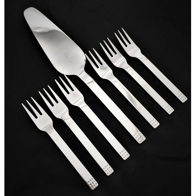 Herdmar Комплект прибори за торта domino- 7 части (-114-5019-0117-010-0000)