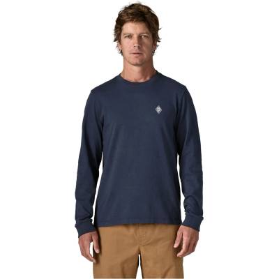 Patagonia Мъжка блуза с дълъг ръкав Patagonia L/S MW Hut Tripper Skyline T-Shirt Longsleeve - New Navy (217-0791-0312)