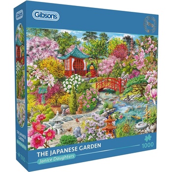 Gibsons Пъзел Gibsons от 1000 части - Японската градина (G6430)