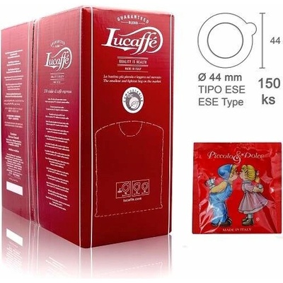 Lucaffé Piccolo&Dolce pody 150 ks