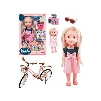 Trifox Doll girl with bike