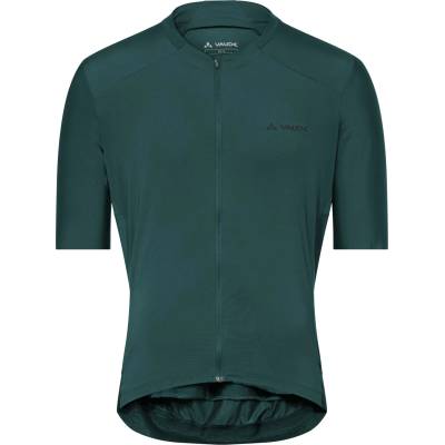 Vaude Мъжка фланелка с къс ръкав за колоездене Vaude Furka Full Zip Tricot III Cycling jersey - Deep Pond - размер XL (056-3954-0314)