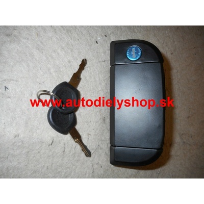 VW TRANSPORTER CARAVELLE 96-02 klučka predná Pravá +2xkluč+1xzámok