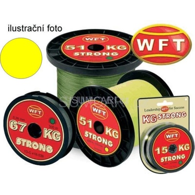 WFT KG STRONG žlutá 300m 0,18mm 22kg