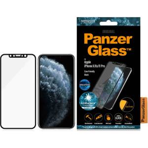 Panzer Стъклен протектор PanzerGlass за Apple iPhone 1X/Xs / 11 Pro 6.1 Anti-Bluelight, CaseFriendly, Antibacterial, Pro- Черен