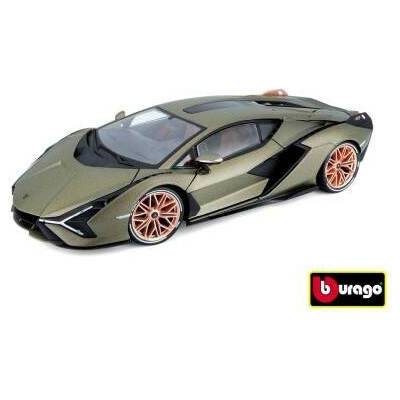 Bburago Lamborghini Sián FKP 37 zelená metalíza 1:18