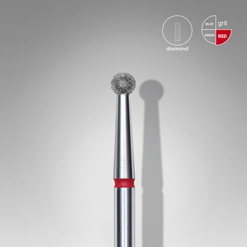 Диамантен накрайник шар червен 2, 7 мм (fa01r027)
