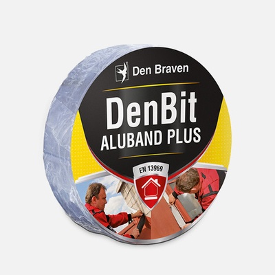 Den Braven Aluband Plus DenBit Strešný bitúmenový pás 50 mm x 10 m hliník