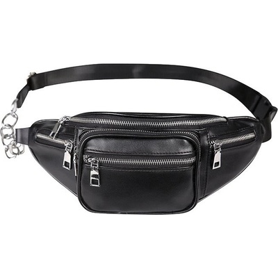 Filling POLO Дамска чанта за кръста - Черна yb-15 (333286_Черно)