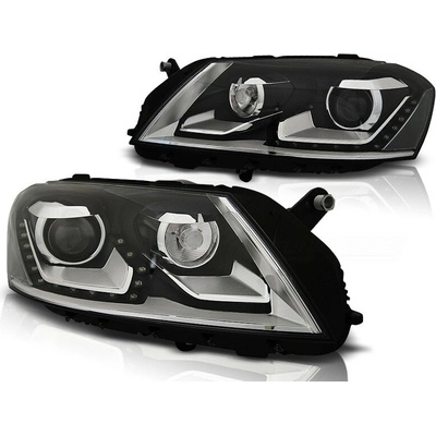 Přední světlomety, světla, lampy VW Volkswagen Passat B7 2010-, Daylight černé black – Zbozi.Blesk.cz