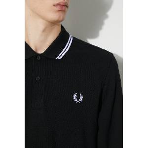 Fred Perry Памучна блуза с дълги ръкави (M3636.350)