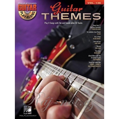 Guitar Play Along 136 GUITAR THEMES / gitara + tabulatúra