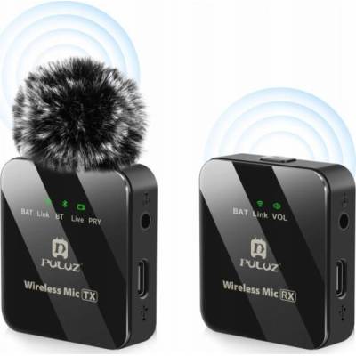 Puluz Bluetooth 3 5 mm Trs Trrs Pro Telefon Fotoaparát Fotoaparát Pu3153b