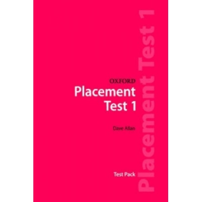 Oxford Placement Tests 1: Test Pack Allan DaveMixed media product
