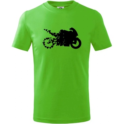 Moto loveTričko dětské bavlněné Apple Green