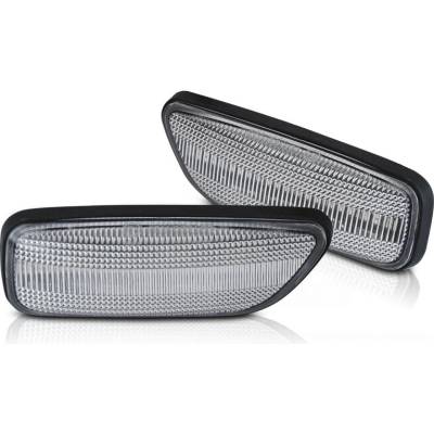 Boční LED dynamické blinkry, Volvo S60, S80, V70, XC90, LED, SEQ