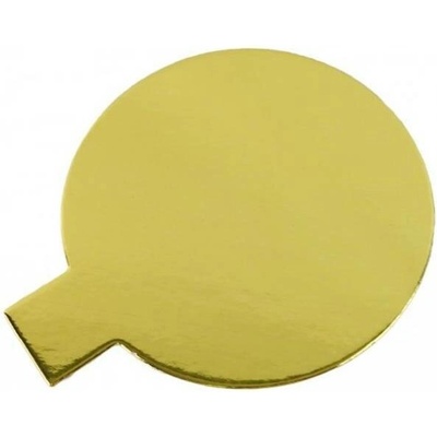 Cake Star Podložka pod minidezerty zlato-strieborná kruh 12cm