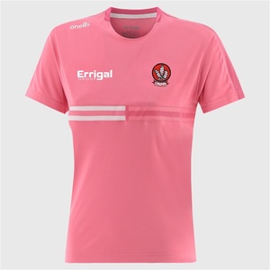 ONeills Дамска тениска ONeills Derry Nepal Crew Neck T Shirt Ladies - Pink/Pink/White