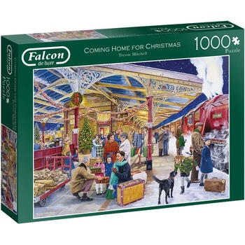 Falcon - Puzzle Coming Home for Christmas - 1 000 piese