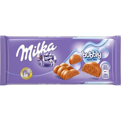 Milka Bubbly Alpine Milk 90 g
